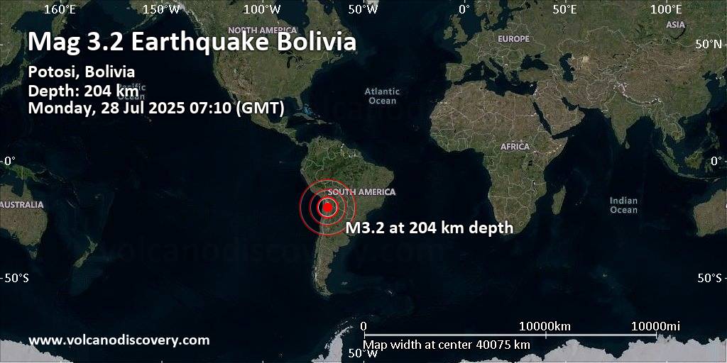 Earthquake near me this morning