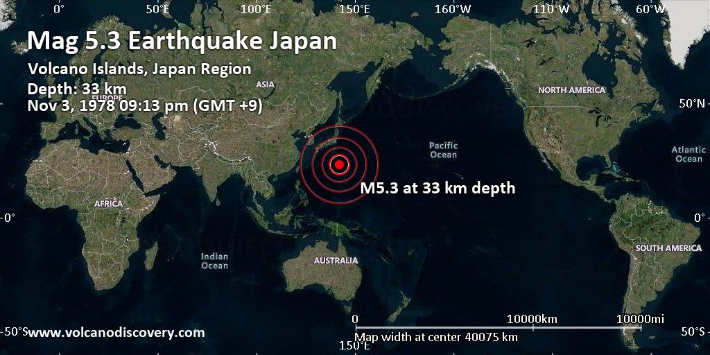 Pacific island earthquake