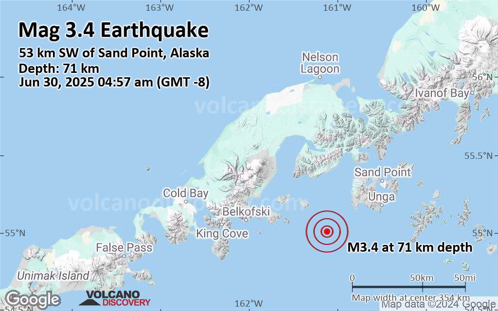 Light Mag 3 4 Earthquake 33 - Quakemap Loc 21913286