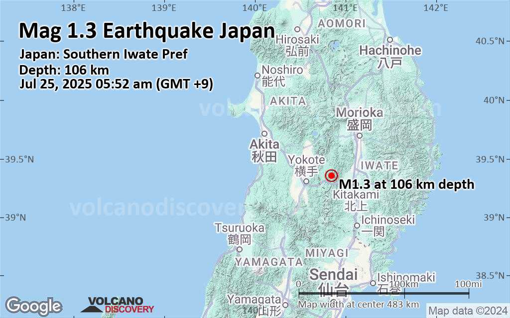 Fukushima earthquake lights