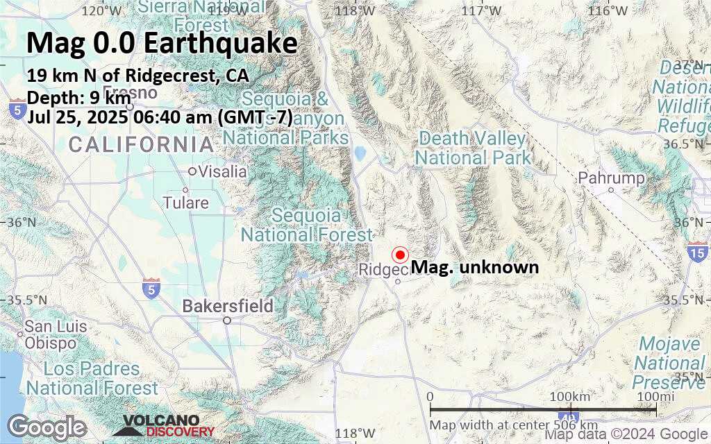 California earthquake 5 2