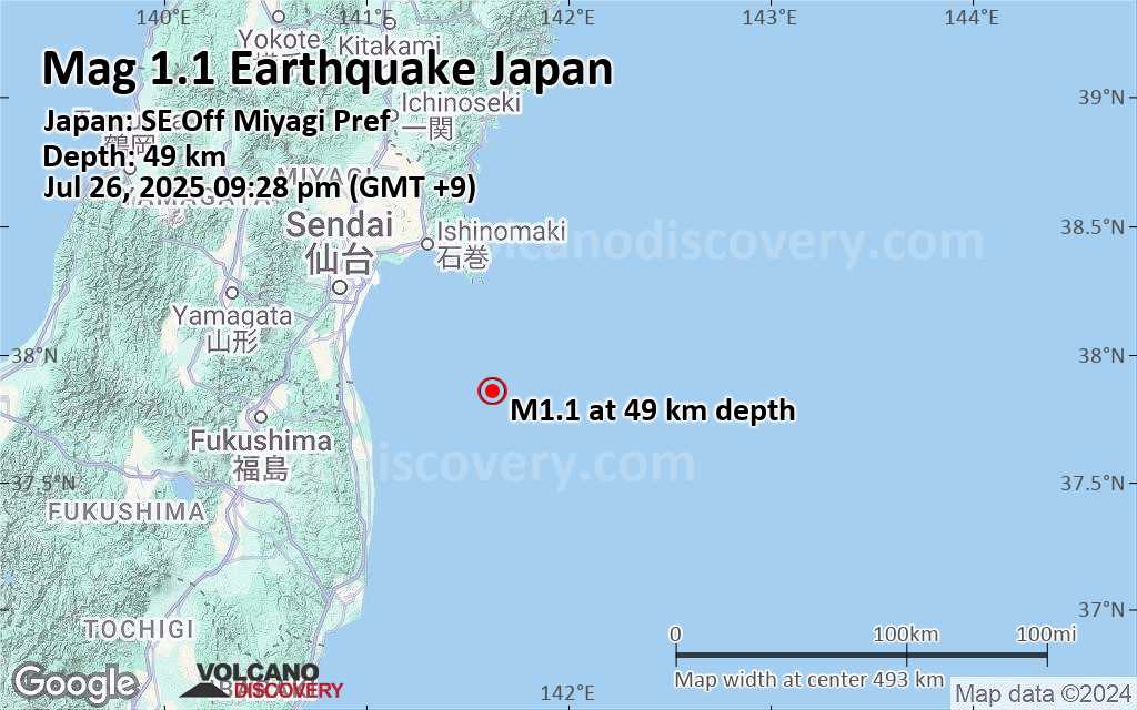 Japan earthquake 2025 diagram