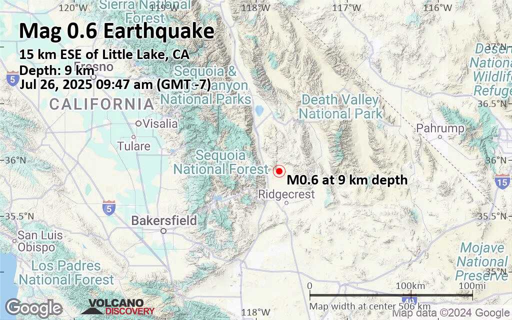 Earthquake usa