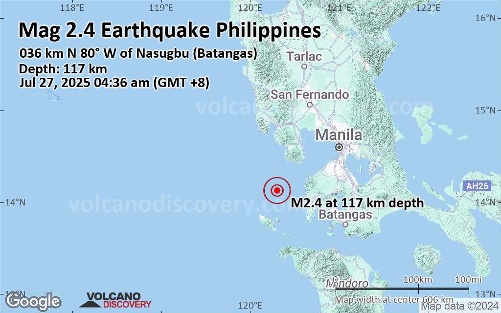 Earthquake 8 26