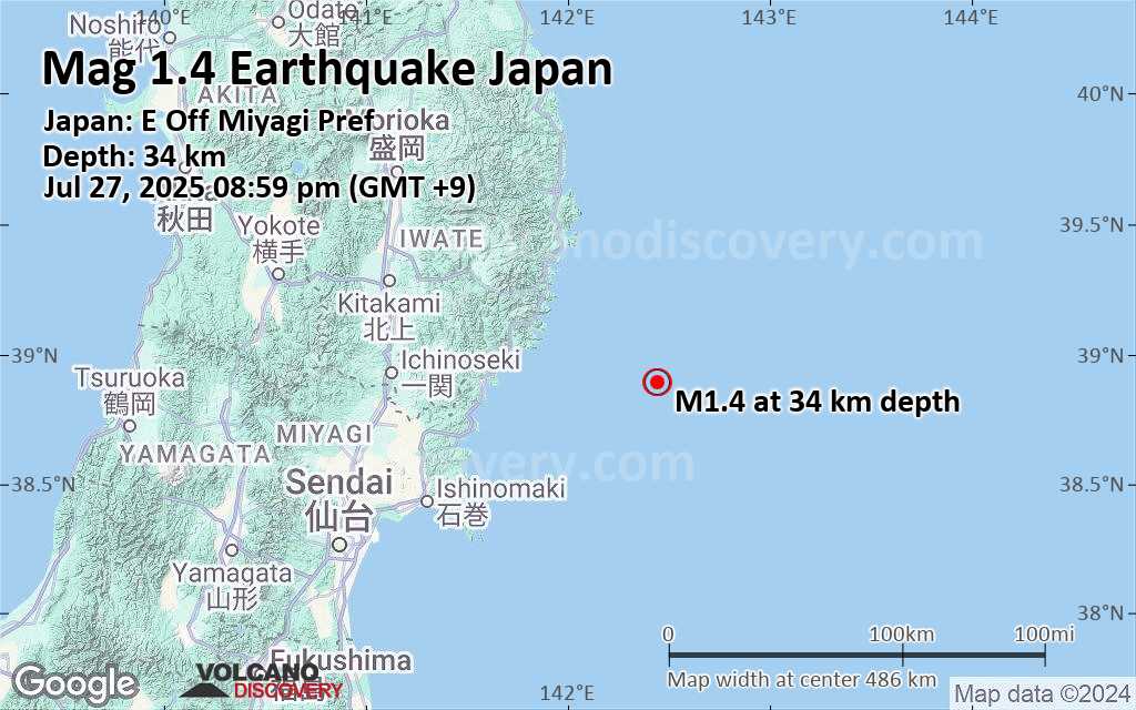 2025 tsunami earthquake location