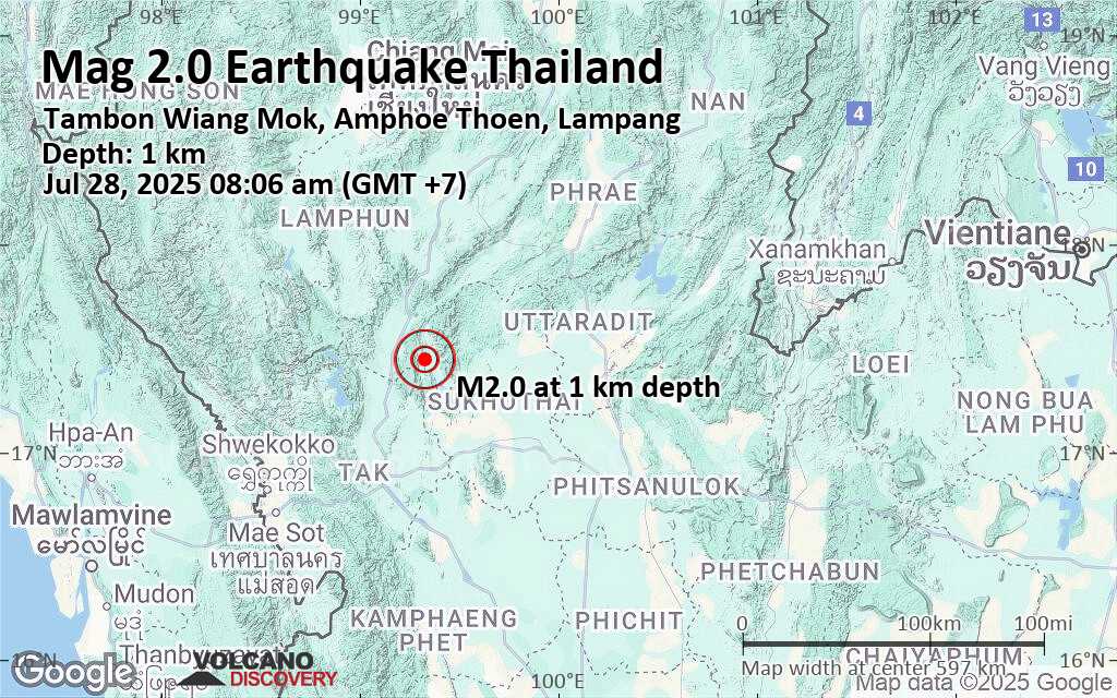 Earthquake tracker in myanmar