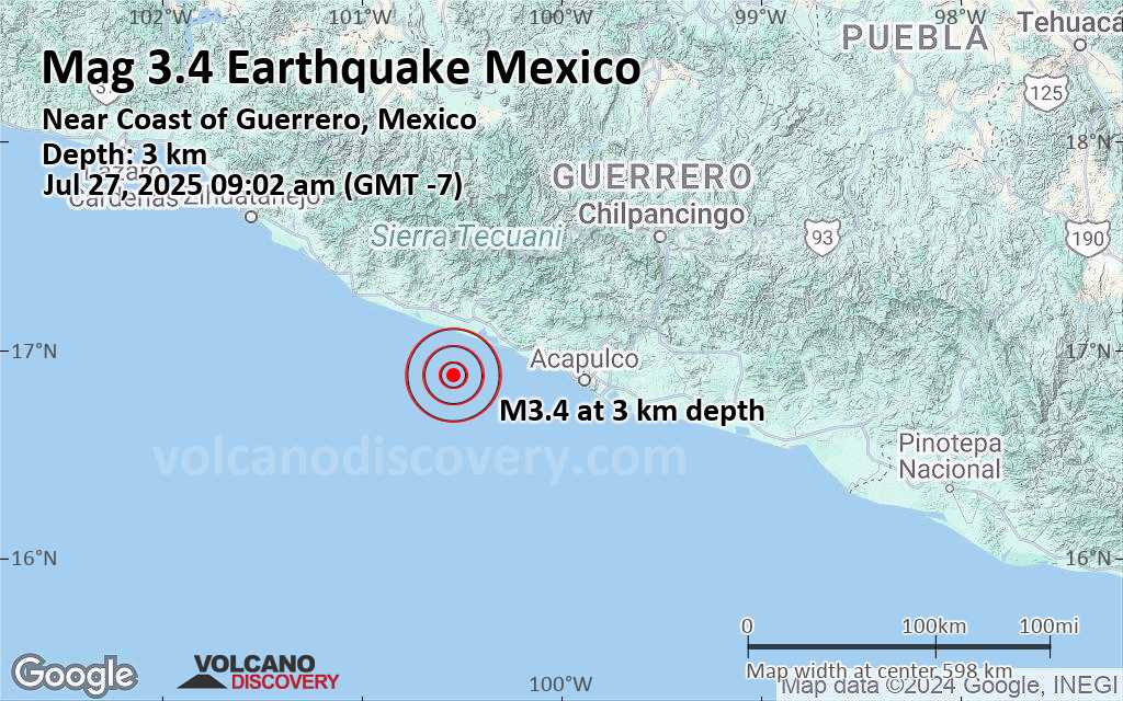 Earthquake pacific ocean