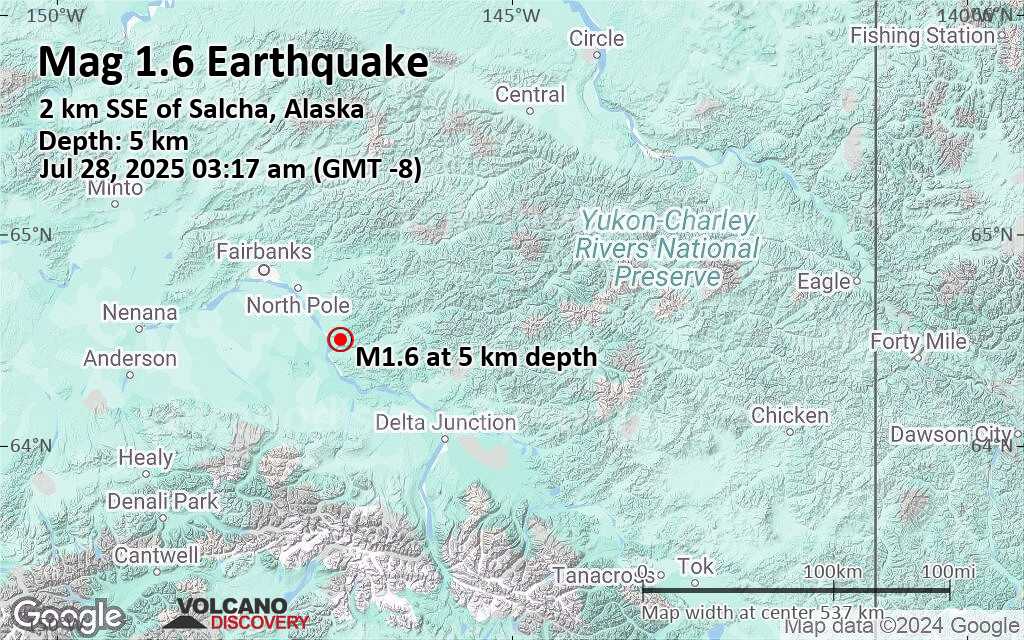 Earthquake alaska