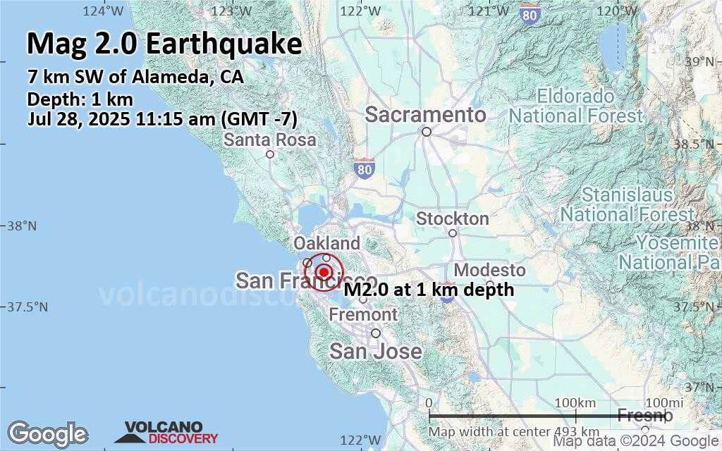 California earthquake now 7 1