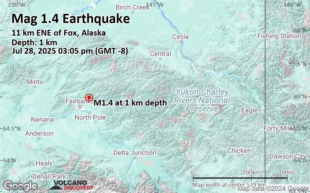 Alaska earthquake