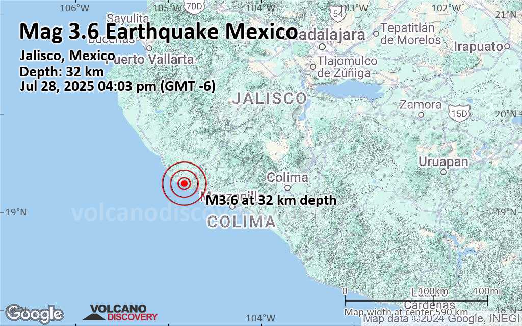 Earthquake now mexico