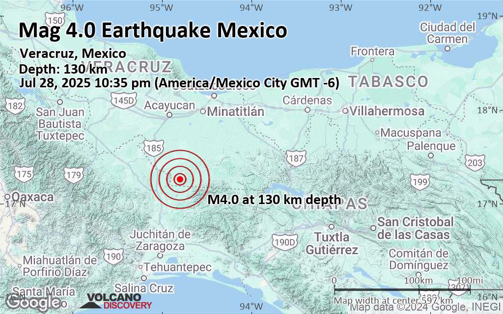 Earthquake now mexico