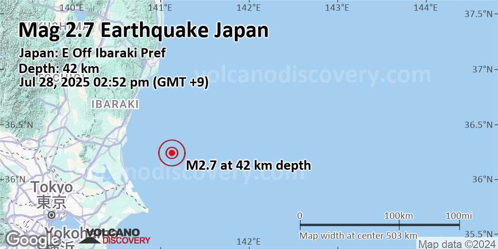 Earthquake pacific ocean