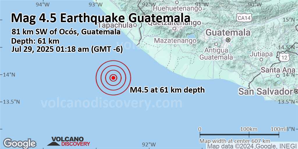 Earthquake near me this morning