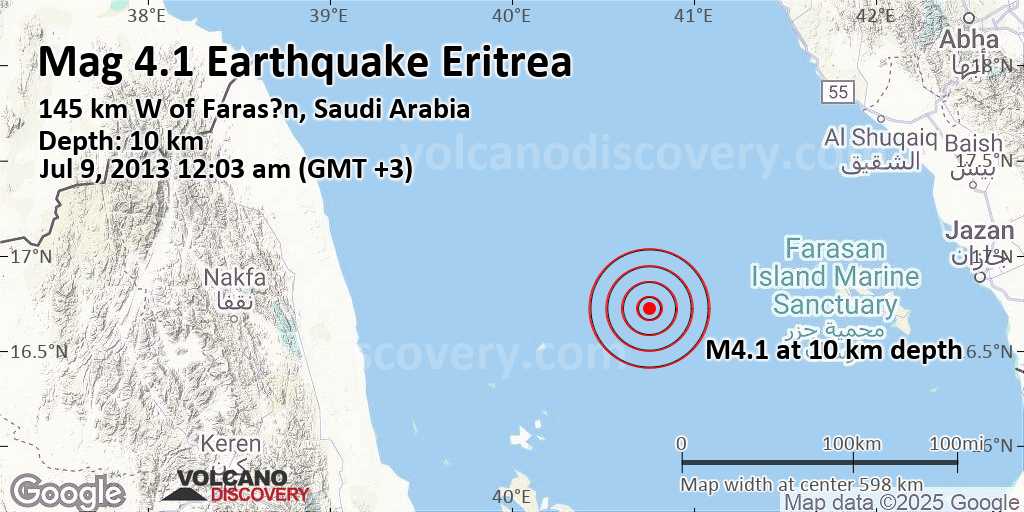Earthquake near me 8 6