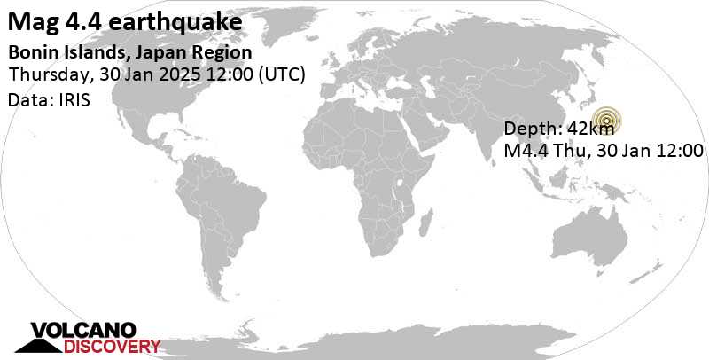 Japan earthquake january 2025