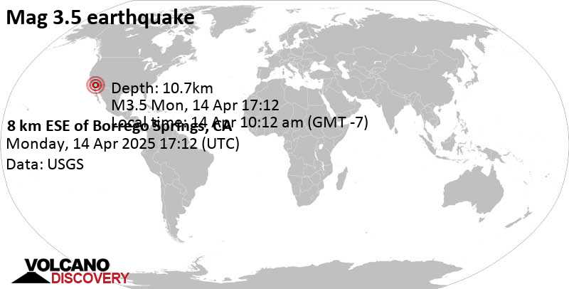 Earthquake california riverside