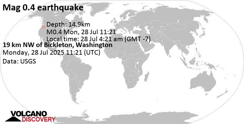 Usgs earthquake map