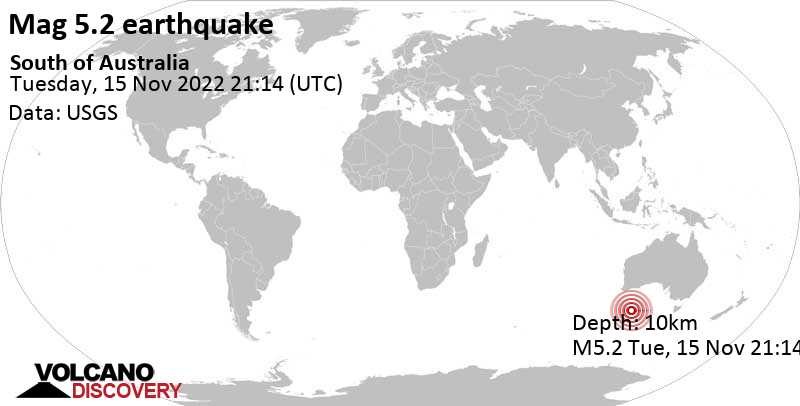 5.0 quake Indian Ocean Nov 16, 2022 5:14 am (GMT +8)