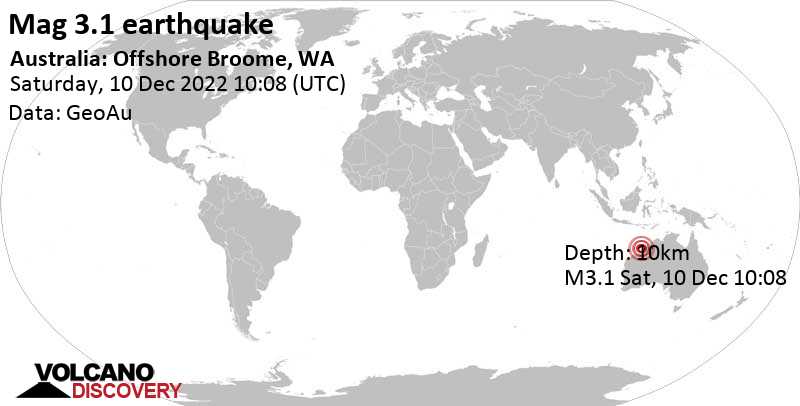 3.2 magnitude earthquake