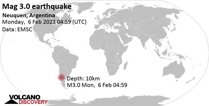 Последние землетрясения в мире за последние 24 часа