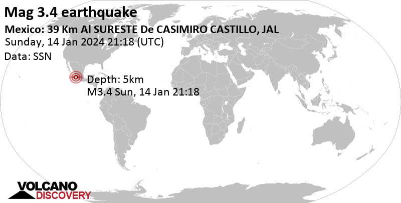 Quake Info Light Mag 3 4 Earthquake Cuautitlan De Garcia Barragan   Quakemap2 8787784 