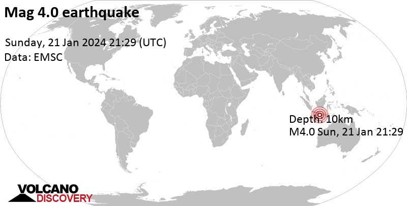 Quake Info Moderate Mag 4 0 Earthquake Indian Ocean 95 Km   Quakemap2 8798619 