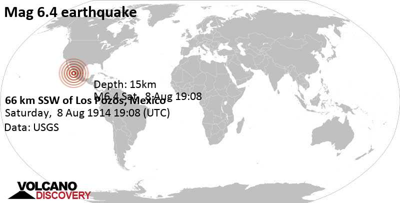 Earthquake near me aug 6
