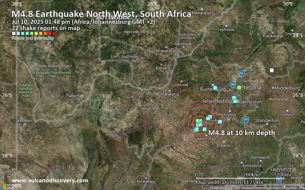 Moderate Mag 4 8 Earthquake - Shakemap Sat 21944913