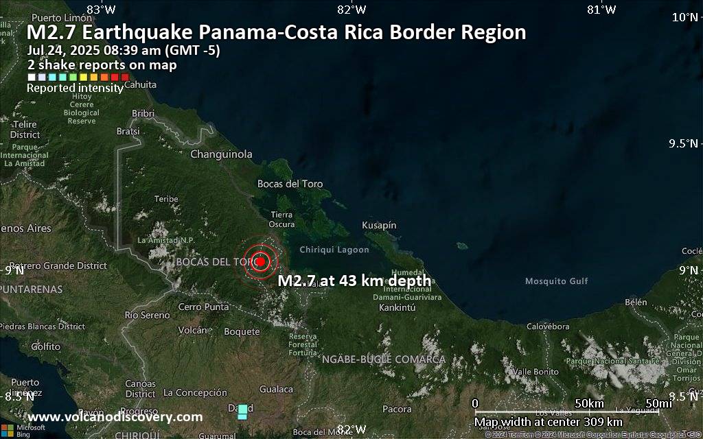 Pitaloza Arriba: The Remote Community Near The Panama Earthquake’s Epicenter