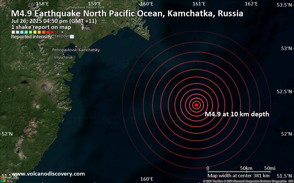 Petropavlovsk kamchatka earthquake damage
