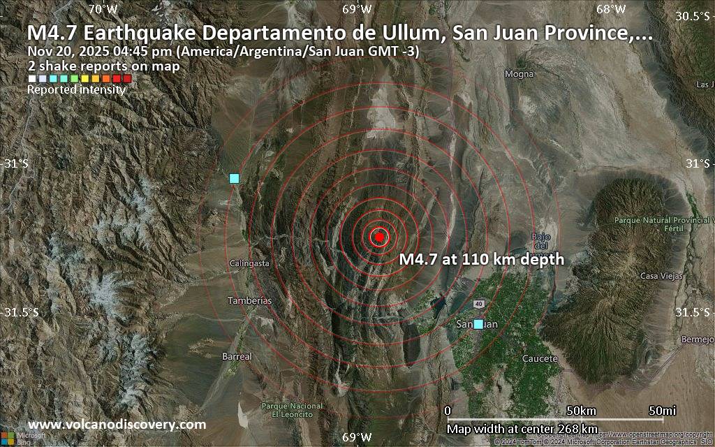 Tembló en San Juan y la previa de la Fiesta Nacional del Sol arrancó movidita - Image 2