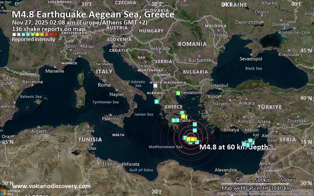 Lang anhaltendes Erdbeben der Stärke 4,8 mit Grollen erschüttert Rethymno auf Kreta 3 shakemap sat 22436616