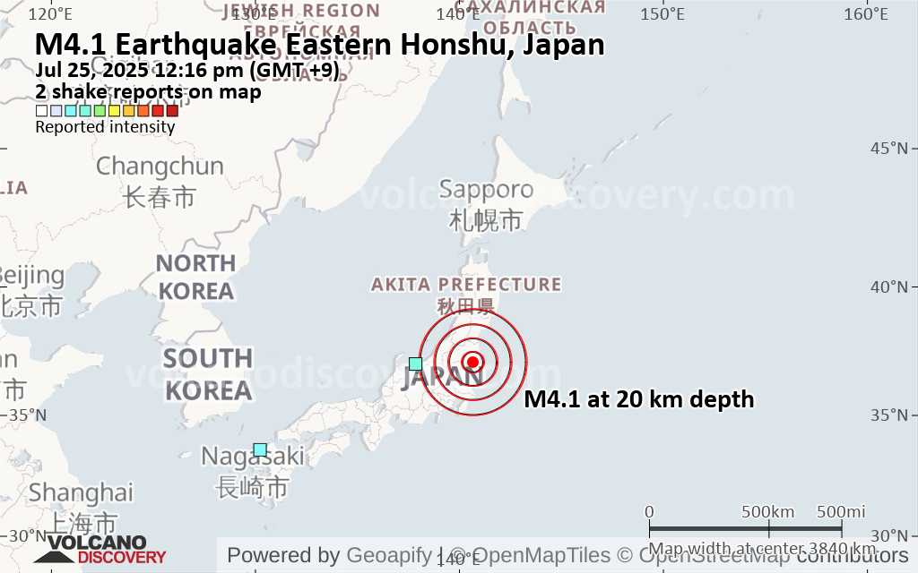 2025 japan earthquake fukushima