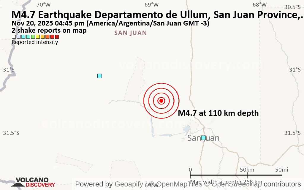 Tembló en San Juan y la previa de la Fiesta Nacional del Sol arrancó movidita - Image 1