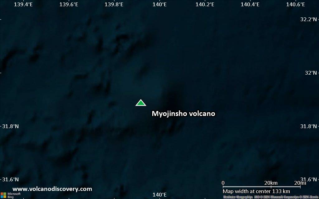 Myojinsho (Bayonnaise Rocks) Volcano, Izu Islands (Japan) - Facts ...