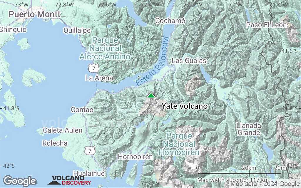 Terrain-type map of Yate volcano (local scale small)