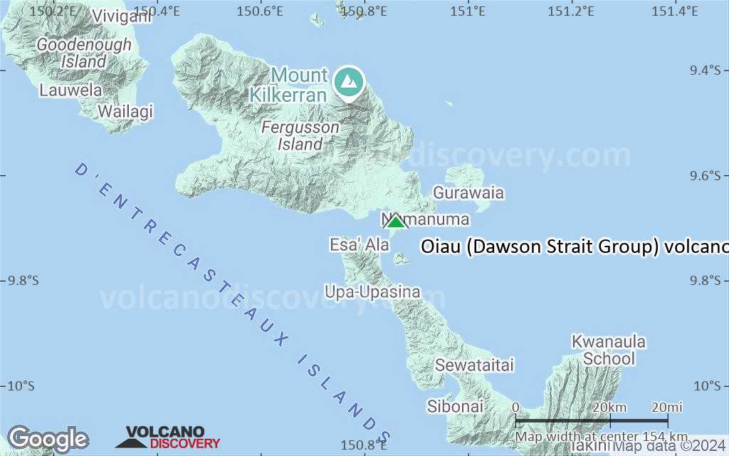 Terrain-type map of Oiau (Dawson Strait Group) volcano (local scale small)