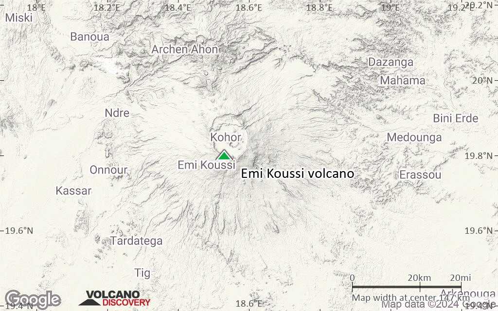 Terrain-type map of Emi Koussi volcano (local scale small)