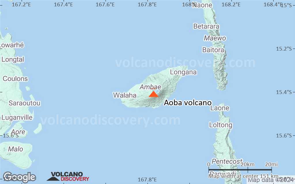 Terrain-type map of Aoba volcano (local scale small)
