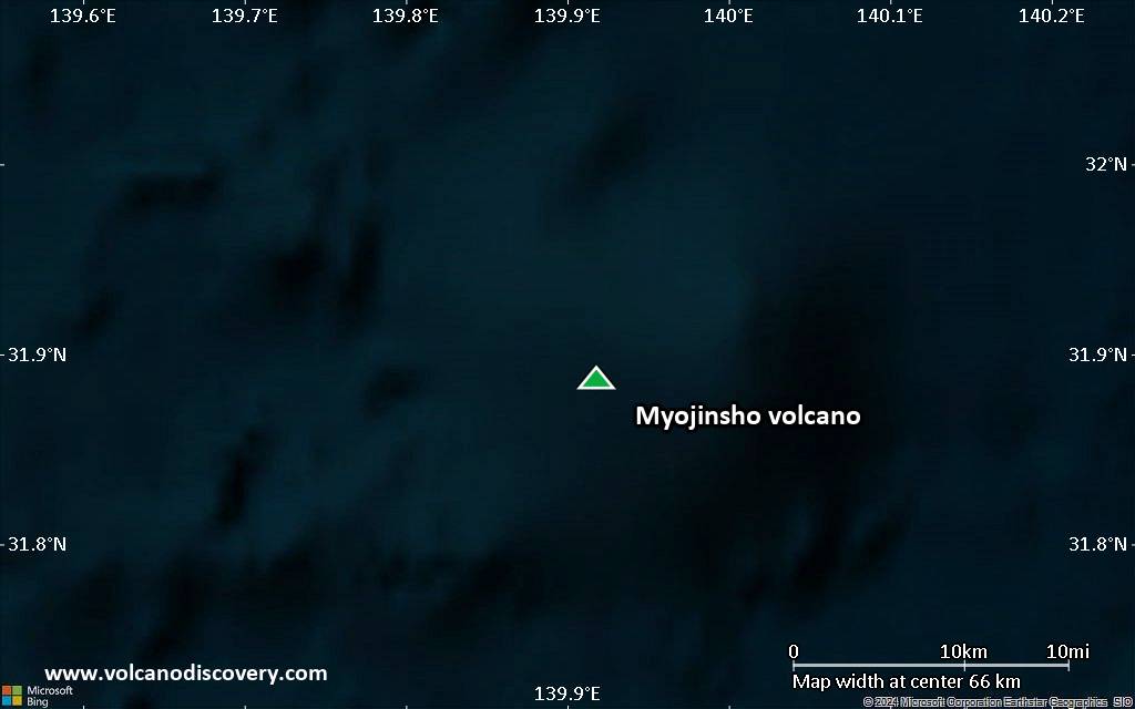 Myojinsho (Bayonnaise Rocks) Volcano, Izu Islands (Japan) - Facts ...