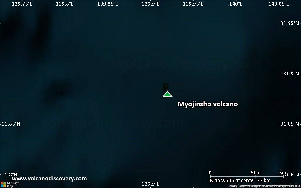 Bayonnaise Rocks Volcan, Izu Islands (Japan) - Infos