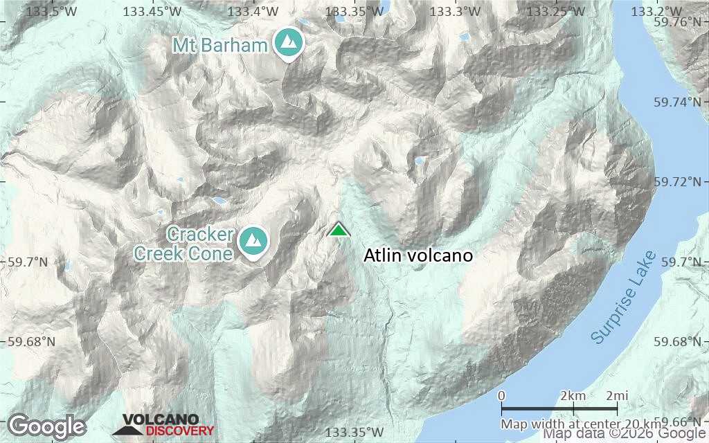 Atlin Volcan, Canada - Infos | VolcanoAdventures