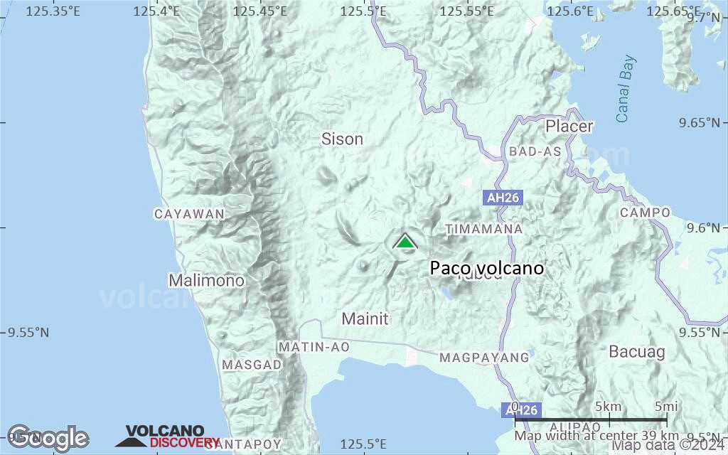 Paco Vulkan, Mindanao (Philippines) - Information | VolcanoAdventures