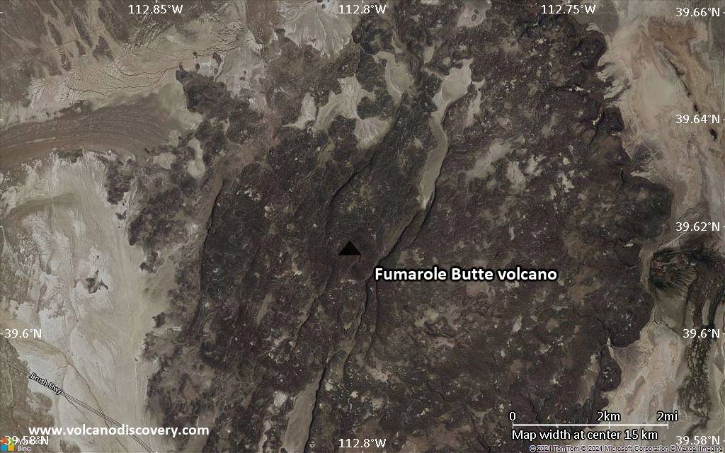 Fumarole Butte volcano (Utah, United States) facts & information ...