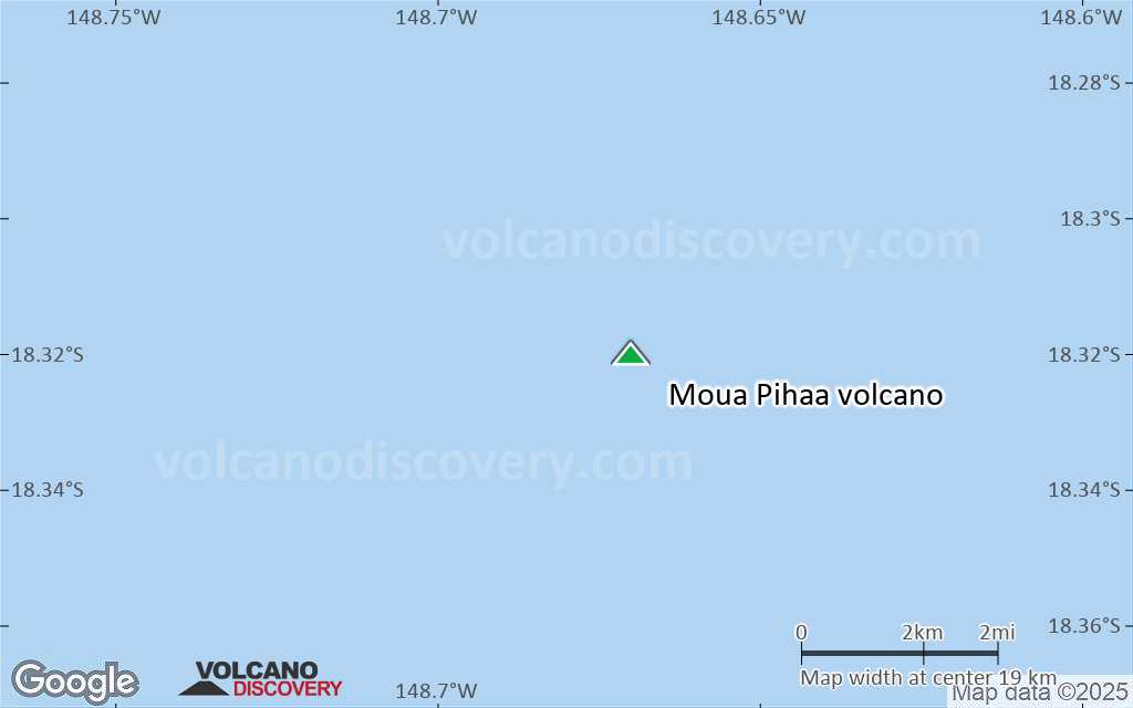 Terrain-type map of Moua Pihaa volcano (scale of approx. 10-20 km)