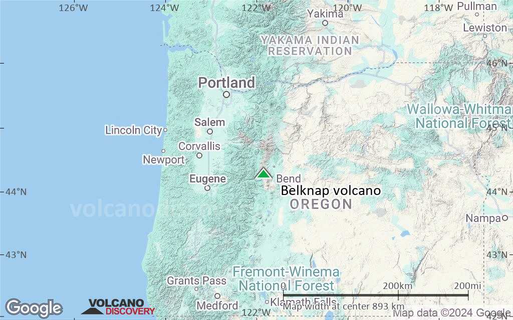 Terrain-type map of Belknap volcano (region scale small)