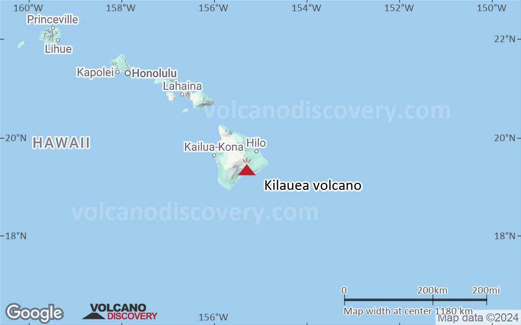 Terrain-type map of Kilauea volcano (region scale small)