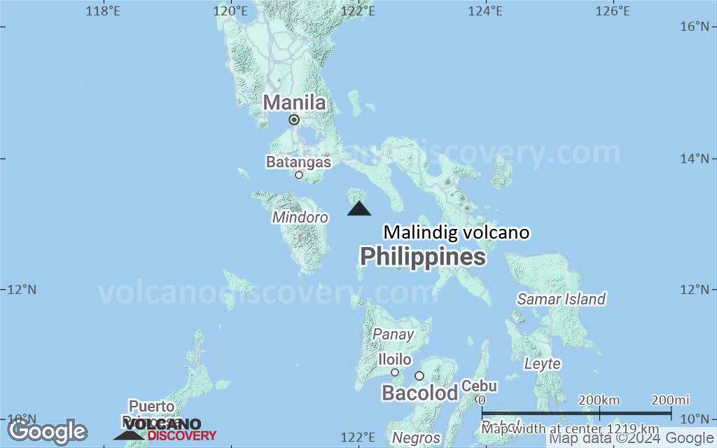 Terrain-type map of Malindig volcano (region scale small)