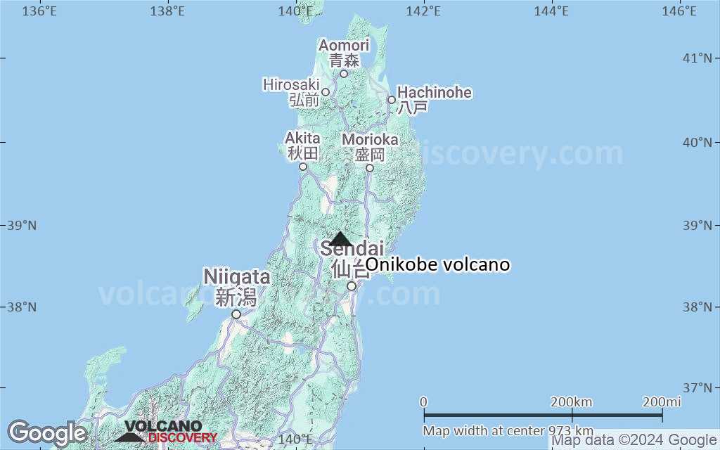 Terrain-type map of Onikobe volcano (region scale small)